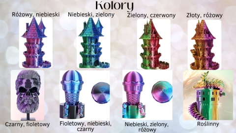 Duży ruchomy smok róża Duży ruchomy smok róża