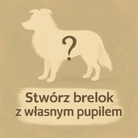 Customowy brelok z Twoim psem Customowy brelok z Twoim psem