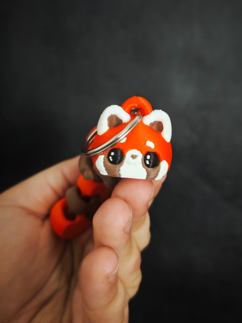 czerwona panda brelok czerwona panda brelok