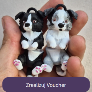 personalizowany brelok z pupilem voucher